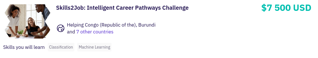 Skill2Job Intelligent Career Pathways Challenge Banner